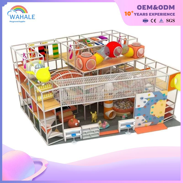 Color System Customized Children Parent-child Interactive Children Soft Outfit Playground Equipment Factory