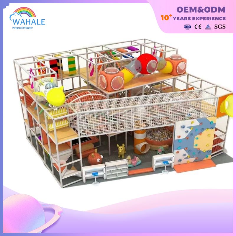 Color System Customized Children Parent-child Interactive Children Soft Outfit Playground Equipment Factory