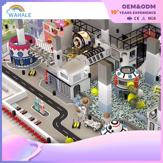 Interplanetary Theme Customized Children's Soft Playground Indoor Physical Training Amusement Park Facilities