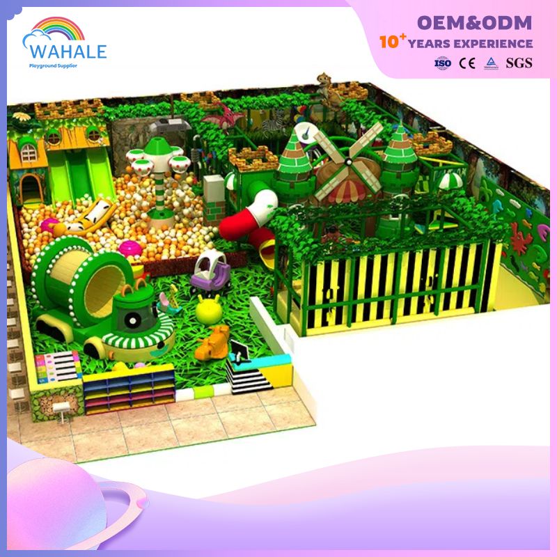 Tropical Rainforest Theme Customized Children's Chamber Music Park Cartoon Animal Shape Amusement Equipment