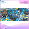Video Game Theme Customized Children's Parkour Trampoline Park Indoor Physical Training Playground Equipment Factory