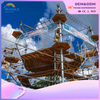 Scenic Area Outdoor Wooden Children's Warrior Adventure Playground Equipment Supplier