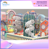 Early Education Center Indoor Color Castle Shape Children's Soft Maze Playground Equipment