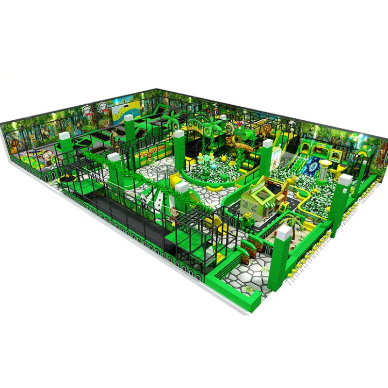 Rainforest themed maze