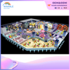 Sales Center Indoor Purple Soft Decoration Playground Customized Robot Theme Children's Park Facilities