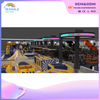 Mall Indoor Mechanical Theme Customized Children's Physical Exercise Parkour Trampoline Park Equipment