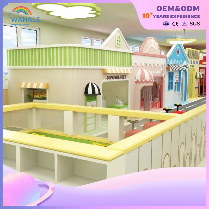 100 Square Meters Mall Indoor Children's Supermarket Scene Simulation Scene Experience House Facilities