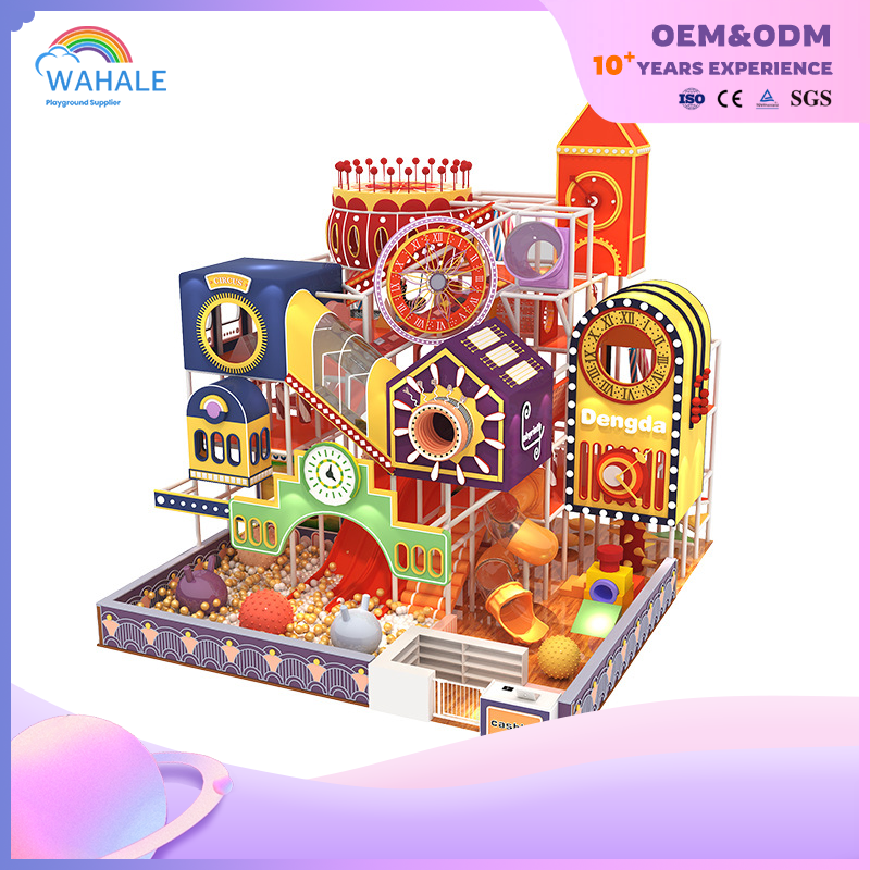 Shopping Center Indoor Red Castle Theme Customized Children's Ocean Ball Pool Playground Equipment Dealer