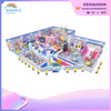Mall Interior Purple Soft Decoration Robot Theme Customized Children's Playground Equipment Dealer
