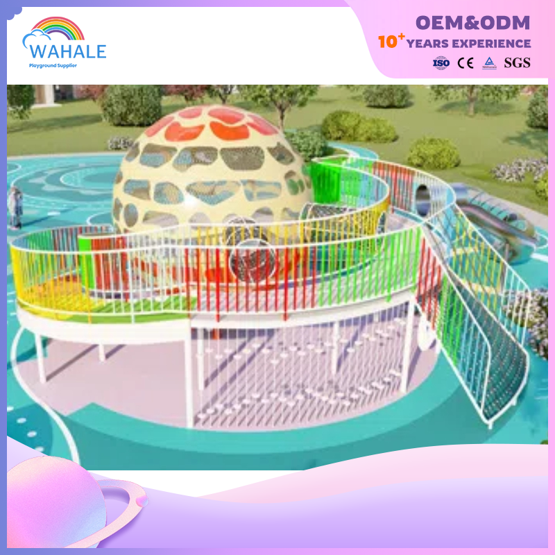 Scenic Area Outdoor Dinosaur Egg Shape Game House Custom Outdoor Sports Children's Playground Equipment Dealer
