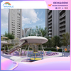 Scenic Spot Outdoor Pink Purple Space Theme Customized Children's Unpowered Playground