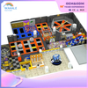 Shopping Mall Indoor Soft Trampoline Parkour Park Customized Children's Sports Playground