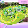 Frog Prince Theme Customized Children's Outdoor Playground Equipment Suppliers