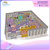 Sales Center Indoor Purple Castle Theme Park Customized Soft Decoration House Modeling Equipment for Children