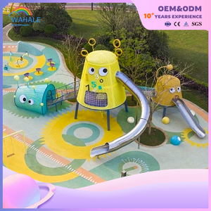 Park Outdoor Cartoon Shape Custom Children Climbing Through The Playground Equipment Wholesale
