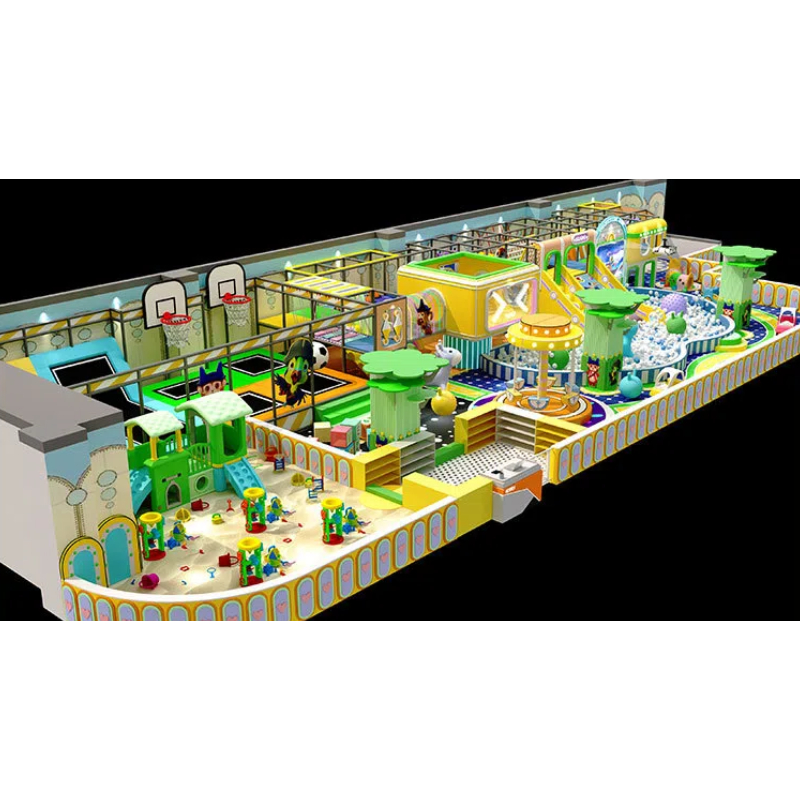 Green house modeling slide sand pond