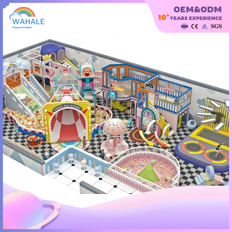 Sales Center Indoor House Theme Customized Maze Playground Children Soft Installation Amusement Facilities