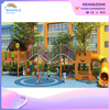 Early Education Center Outdoor Wooden House Shape Children's Sports Playground Equipment Supplier