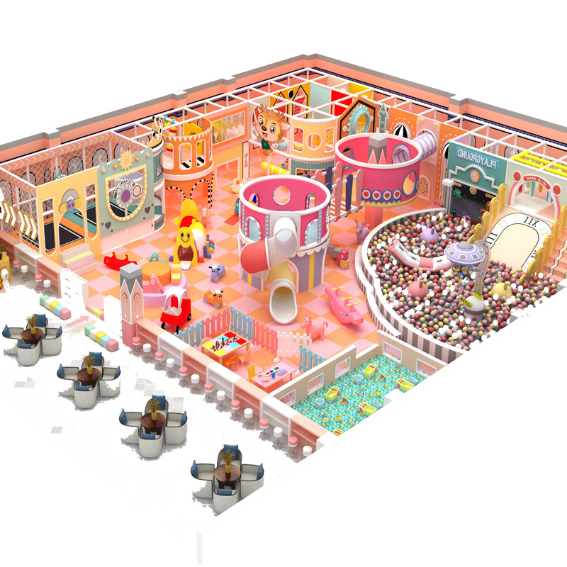 Cartoon deer soft costume maze