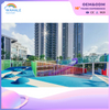 Sales Center Outdoor Blue Children's Playground Customized Children's Unpowered Park Equipment Dealer