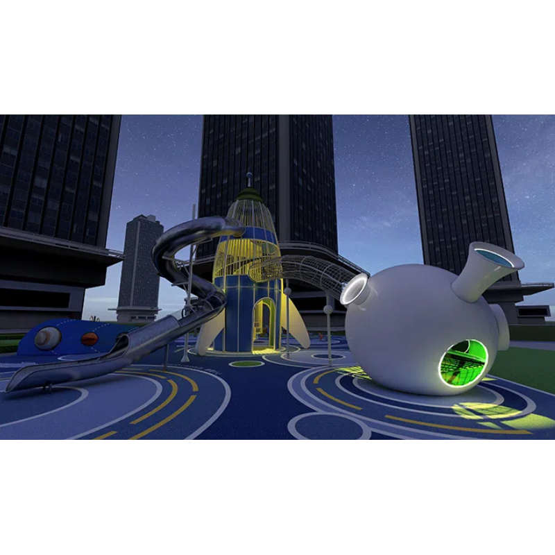 Star planet shape tower