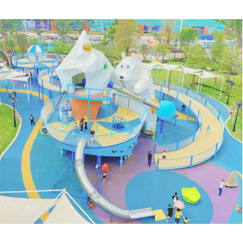 Ice cream shaped game house