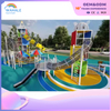Early Education Center Outdoor Color Cartoon Children Physical Exercise Playground Equipment Supplier
