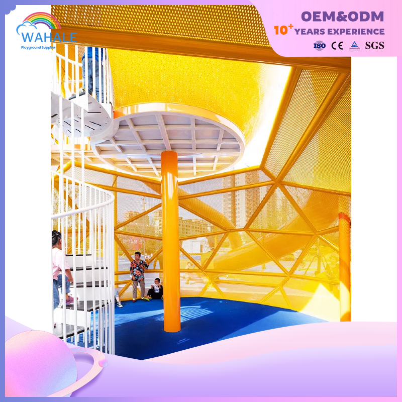 460 Square Meters Scenic Area Outdoor Yellow Duck Customized Children's Playground Equipment Wholesale