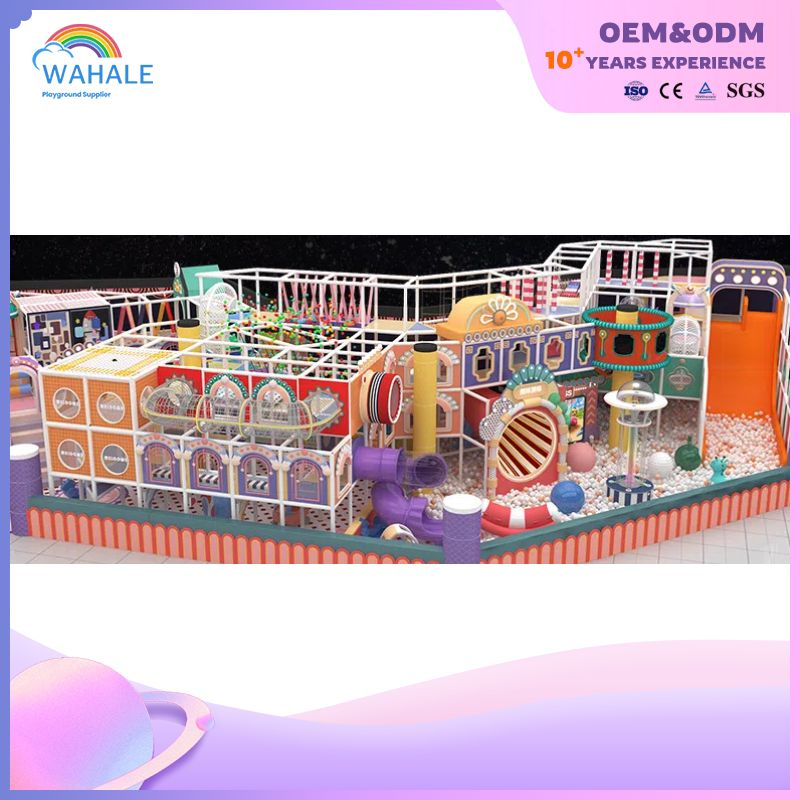 Cartoon And Anime Warrior Expansion Monster Slide Amusement Equipment