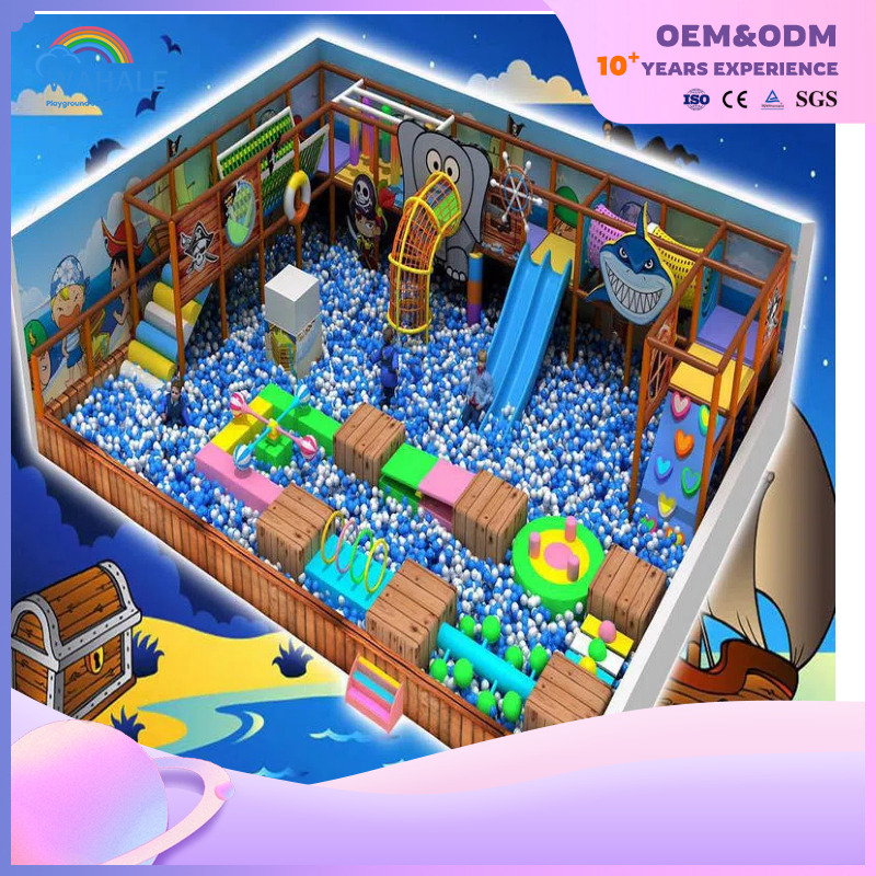 Customized Soft Furnishings for Children's Playground Equipment with The Theme of "Ocean Star" in Kindergartens