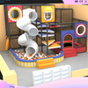 Compact Indoor Playground Starter Kit | S-Shape Spiral Slide, Trampoline & Ball Pool | Ideal for Small Business Investment