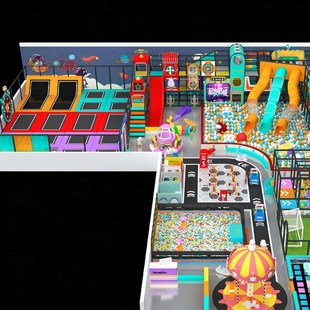 L-Shaped Smart-Design Playground (Indonesia)-Compact Entertainment Center Manufacturer