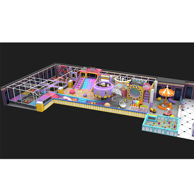 Saudi-Proven Macaron Playland - Cartoon Theme Entertainment Center Manufacturer