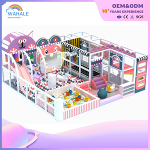 Kindergarten Indoor Robot Cat Theme Amusement Park Children Customized Playground Equipment