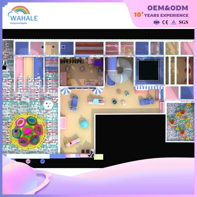 Children's Indoor Castle Theme Park Customized Children's Playground Equipment Wholesale