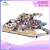 Mall indoor children's cartoon theme customized castle park children's soft installation playground facilities