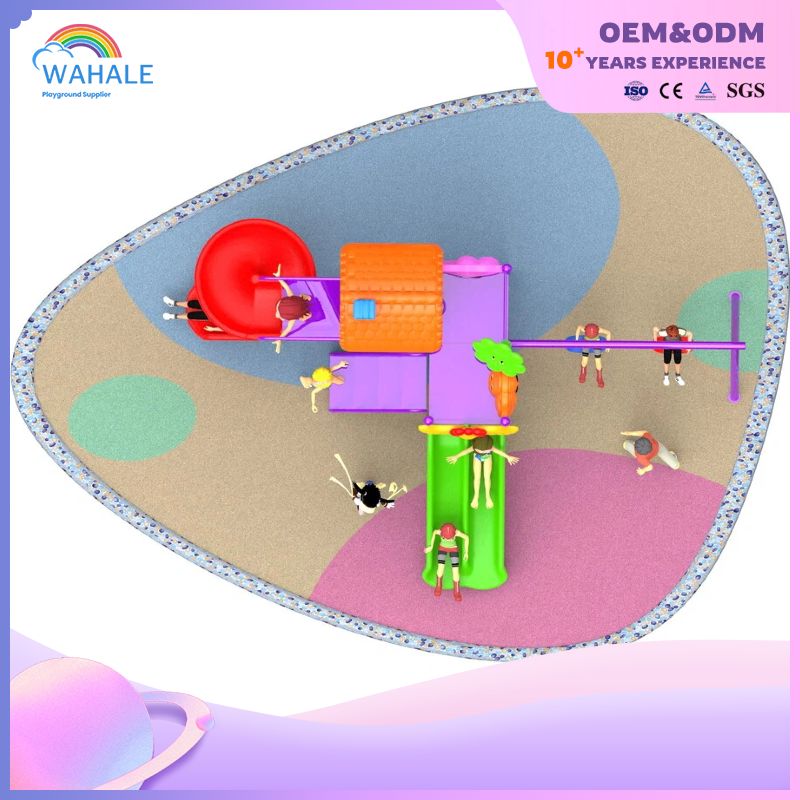 Commercial Outdoor Children's Garden Custom Playground Equipment Wholesale