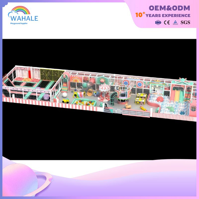 Children's Indoor Physical Training Trampoline Park Playground Equipment Supplier