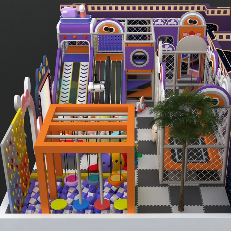 rope crossing sponge pool