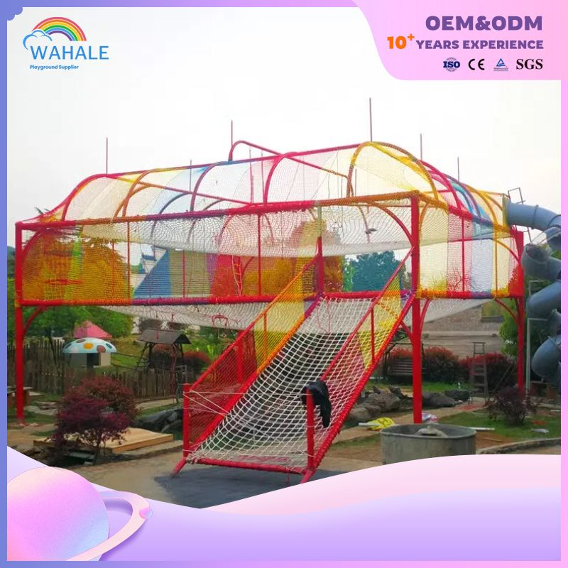 Custom Children's Indoor Playground Hand-woven Mountaineering Net Children's Play Equipment Wholesale