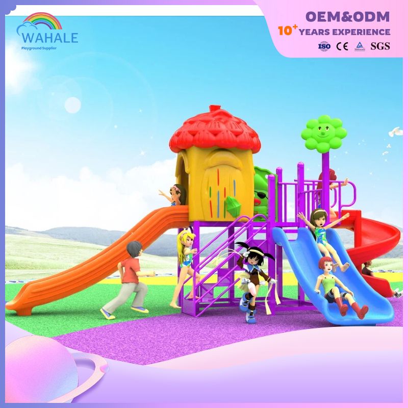 Early Education Center Outdoor Happy Children Playground Equipment Wholesale