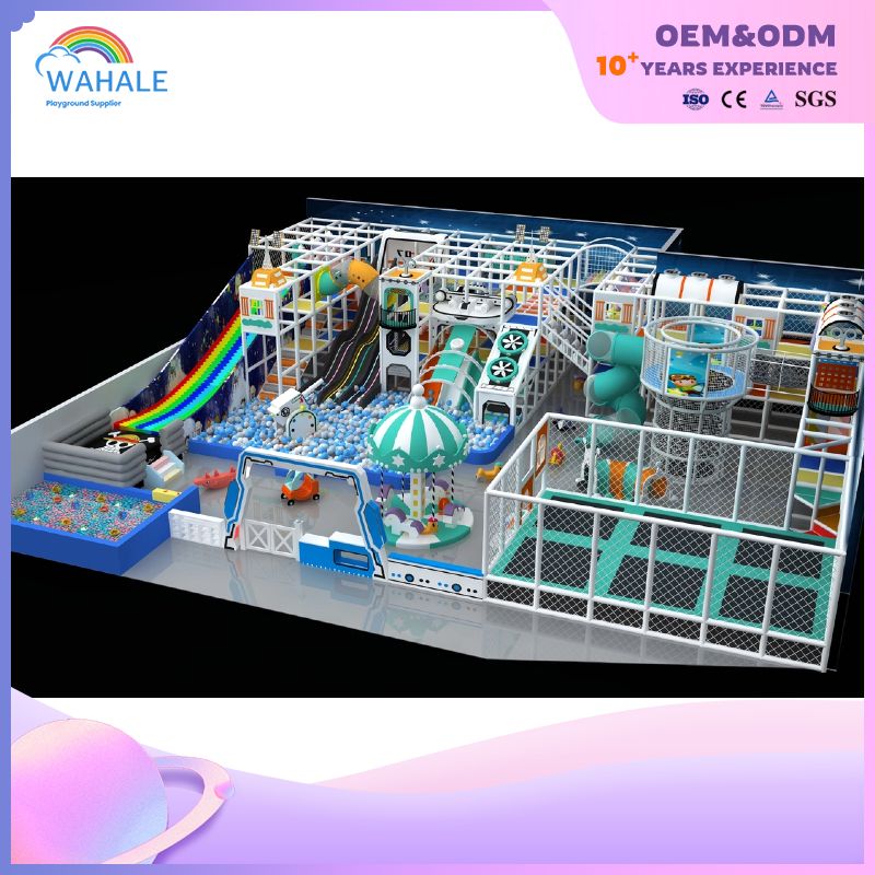 Space Theme Customized Children's Playground Children's Indoor Soft Installation Amusement Equipment