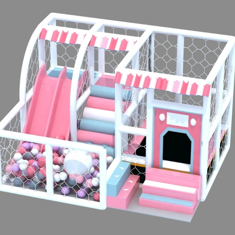 color soft climbing ladder ocean ball pool