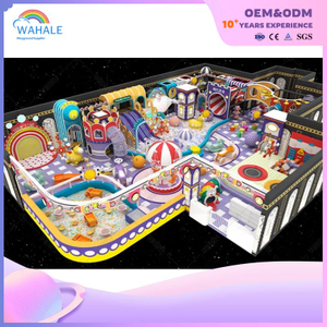 Circus Color Custom Children's Indoor Soft Decoration Interactive Playground Equipment
