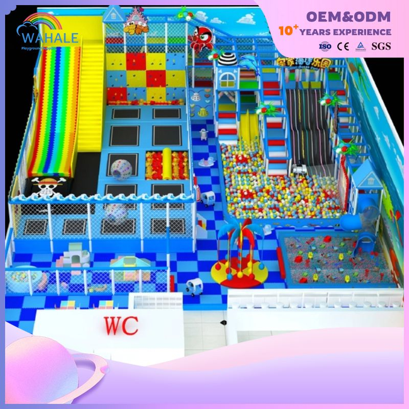 Children's Soft Play Center Customized Children's Soft Play Equipment Entertainment City Game Center Indoor Children's Playground