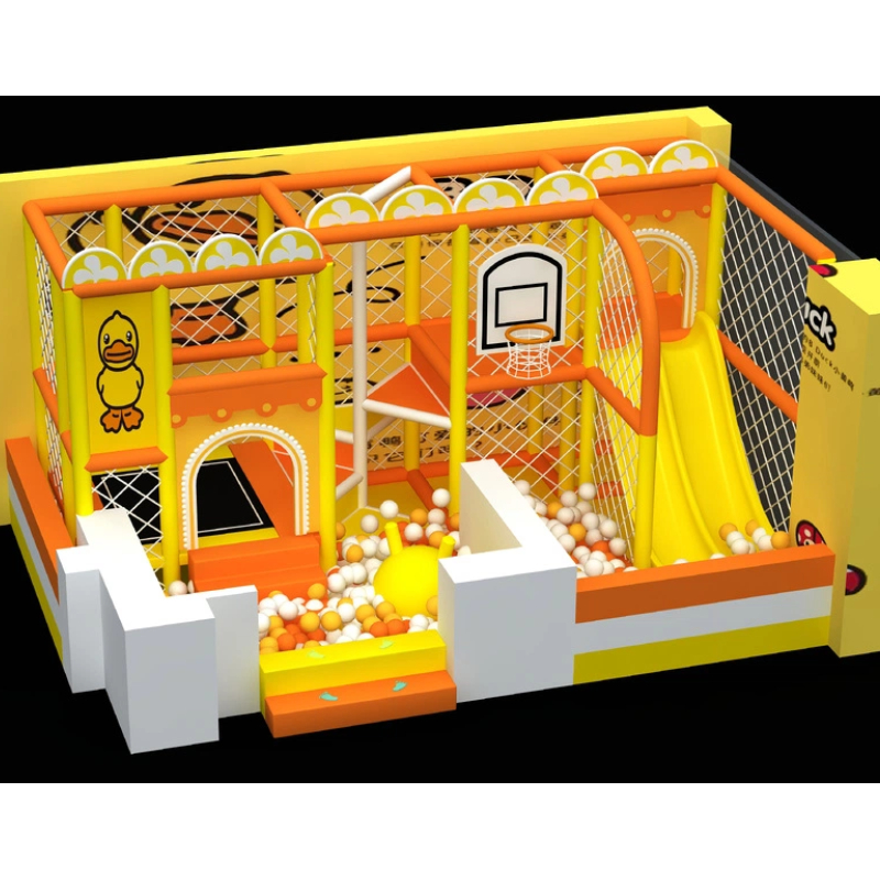 indoor basketball hoop maze combination