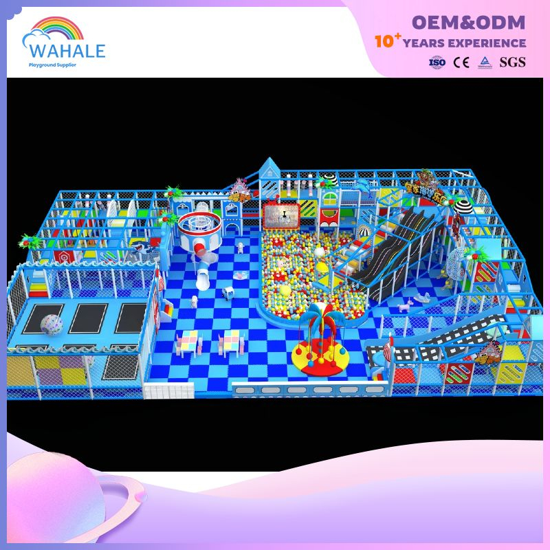 High Quality Children's Indoor Playground Equipment Set Entertainment Customized Children's Play Area