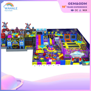 Video Game Town Theme Children's Playground Customized Children's Indoor Amusement Park Equipment Wholesale