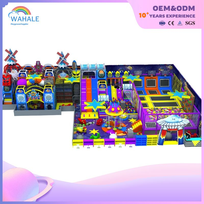 Video Game Town Theme Children's Playground Customized Children's Indoor Amusement Park Equipment Wholesale