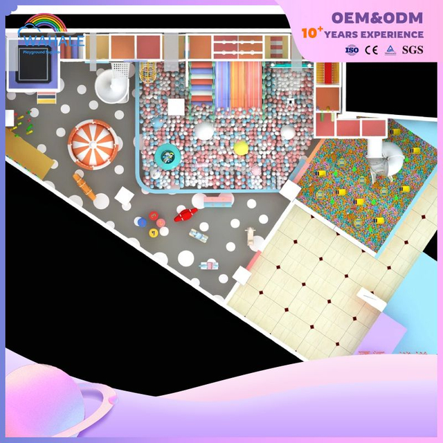 Naughty Castle Children's Indoor Playground Equipment City Theme Playground Wholesale